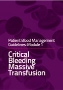 Module 1 Patient Blood Management Guidelines